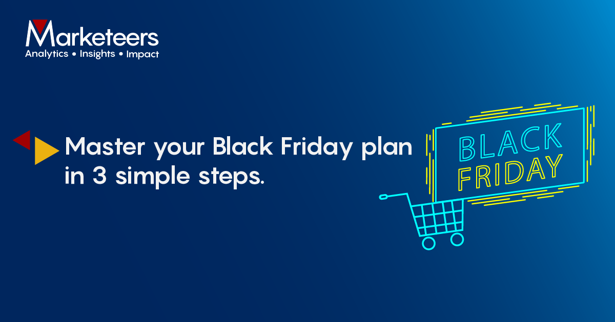 Master your Black Friday plan in 3 simple steps