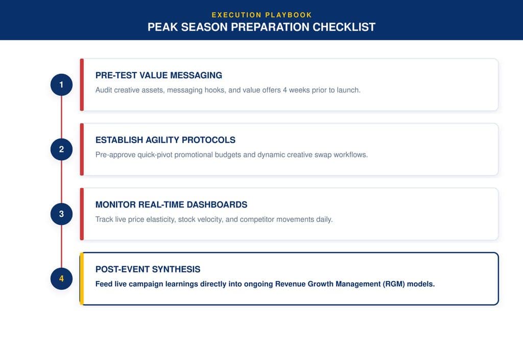 Practical Action Plan 4 Steps to Prepare for Peak Seasons