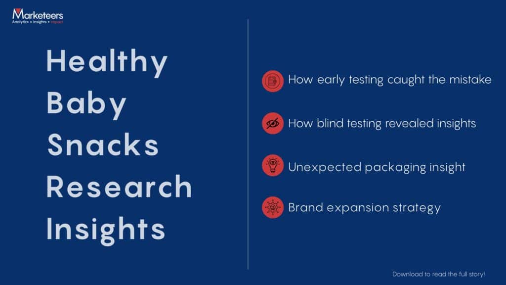 How we helped a multinational FMCG firm launch healthy baby snacks for the first time in Egypt!