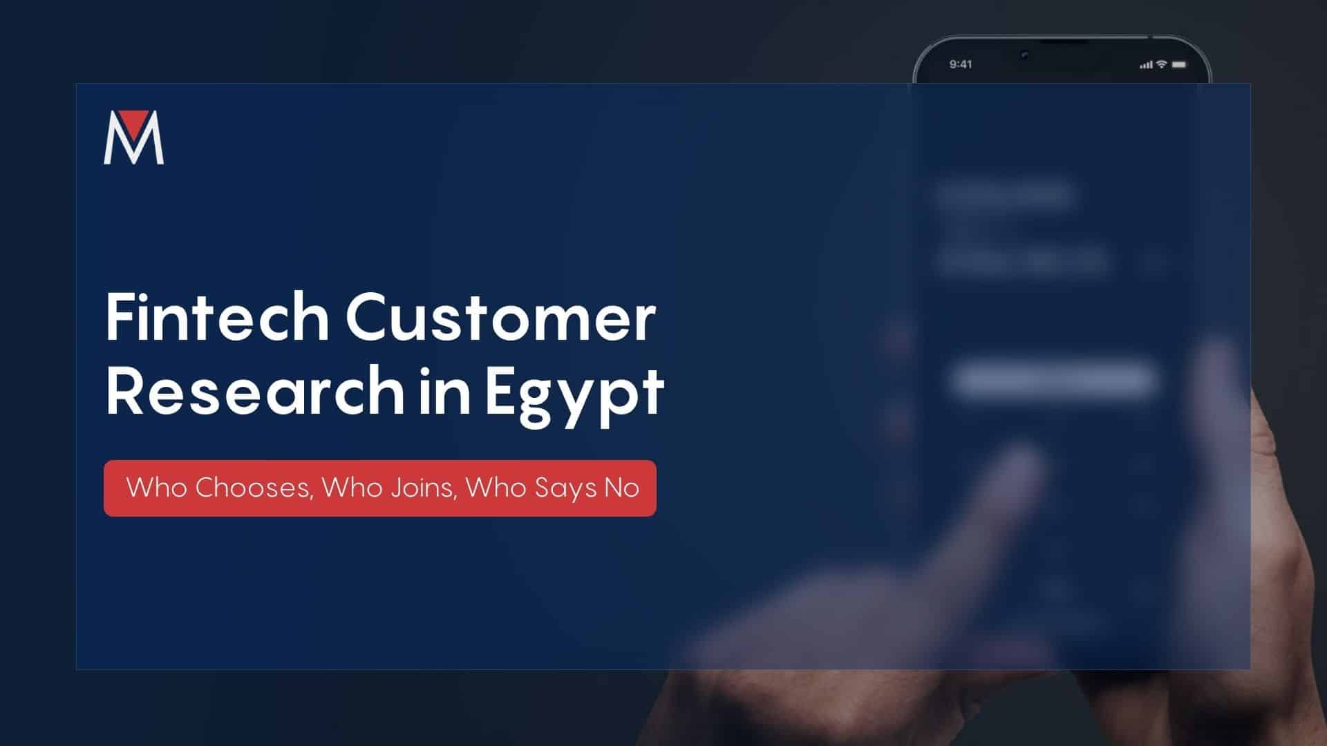 Fintech Customer Research In Egypt
